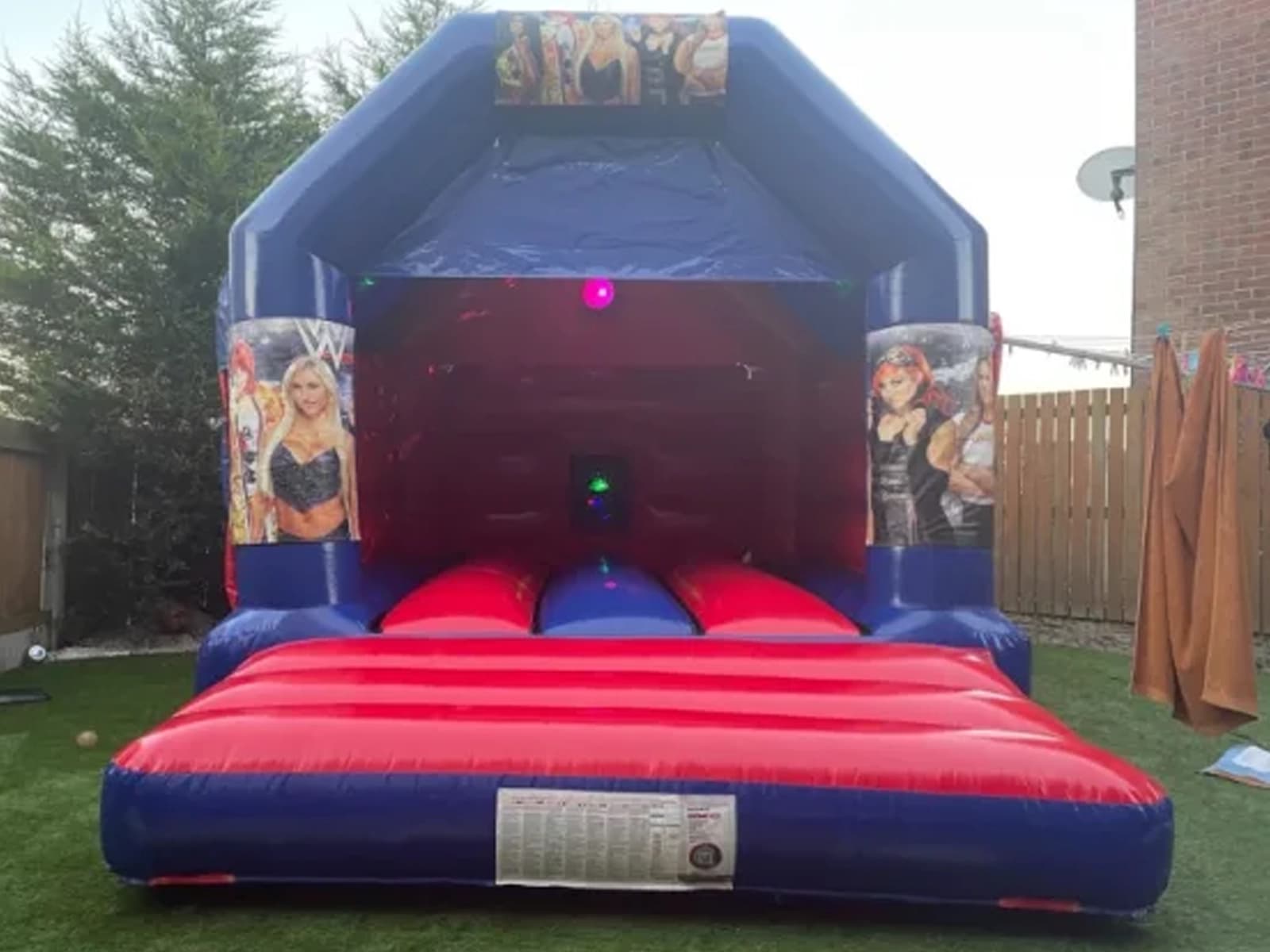 WWE Bouncy Castle